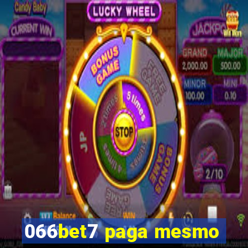 066bet7 paga mesmo